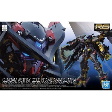 Bandai 5055460 RG 1/144 Gundam Astray Gold Frame Amatsu Mina - Hobbies Online